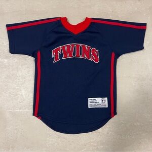 Minnesota Twins Jersey, Shirt Youth Kids Size Small, Twin Cities, TC, Navy, MLB